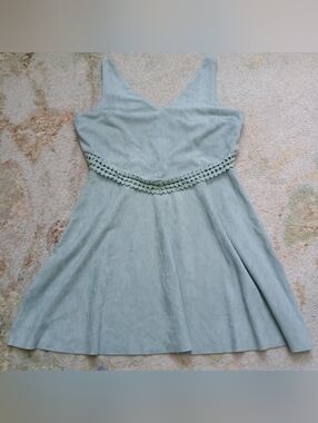 Seafoam Green Mini dress